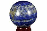 Polished Lapis Lazuli Sphere - Pakistan #170864-1